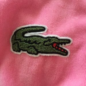 women’s lacoste bathrobe